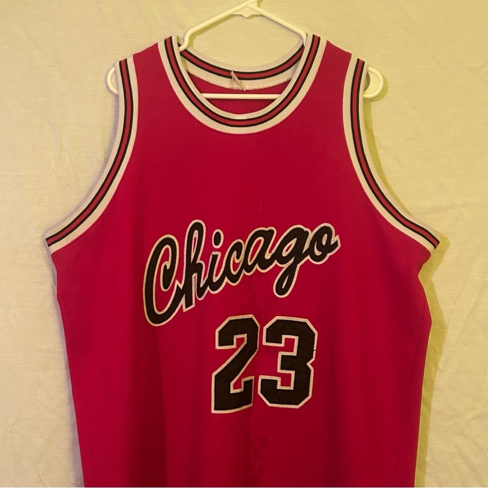 Mitchell & Ness Red Hardwood Classics Jersey